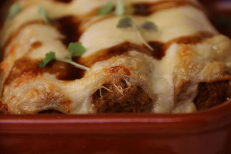Grandpa’s cannelloni goes down a treat
